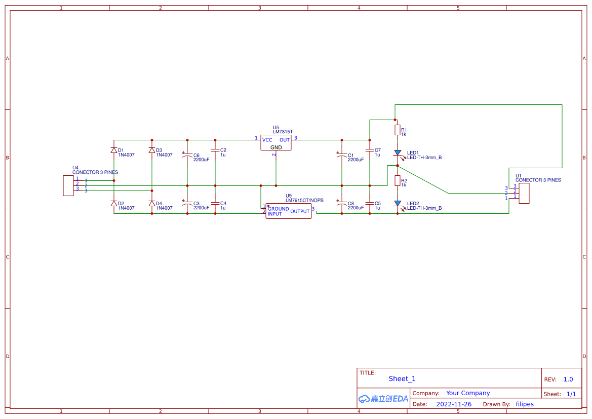 PCB Elet Anal EasyEDA Open Source Hardware Lab