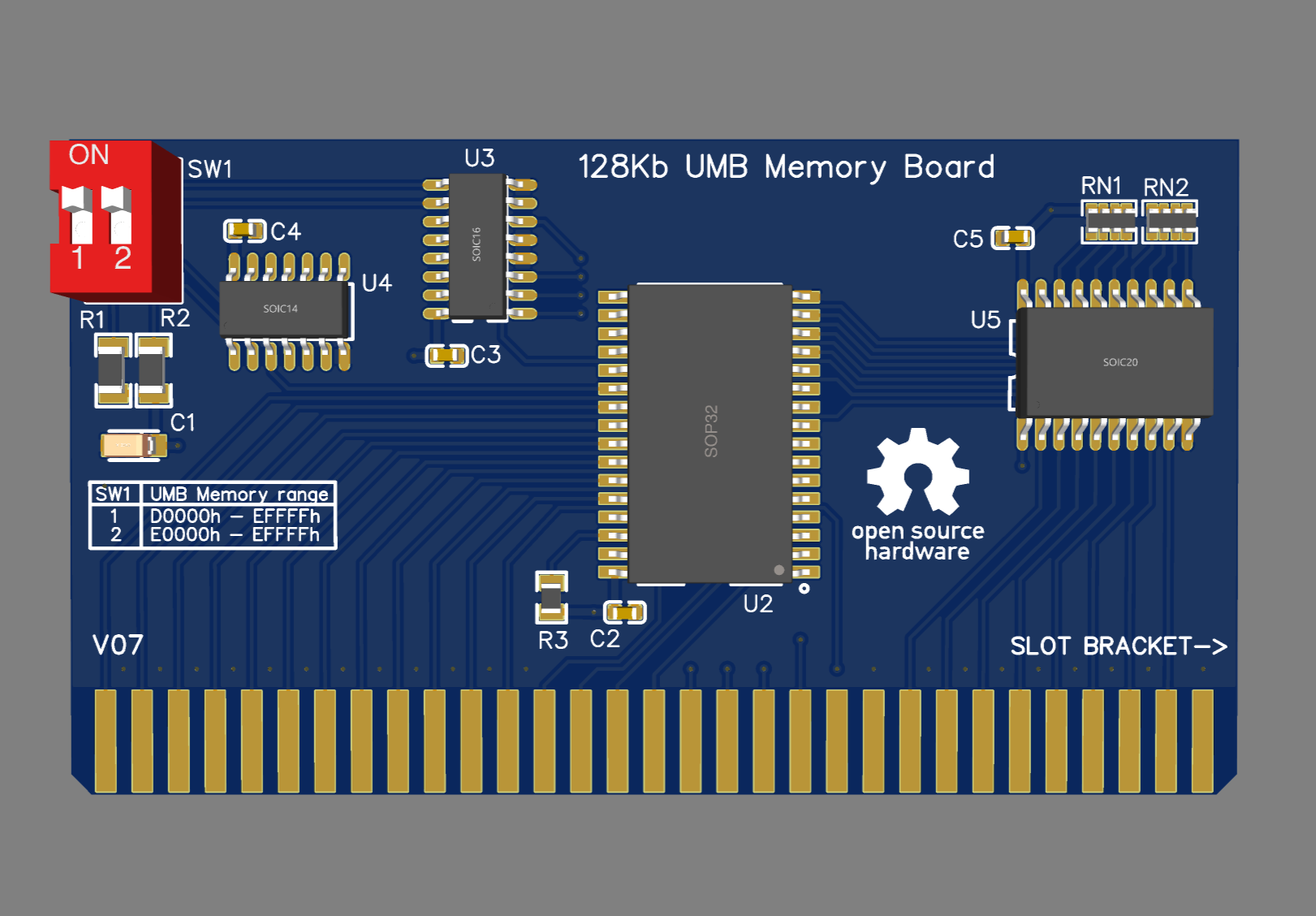 Ultimate XT RAM Board EasyEDA open source hardware lab