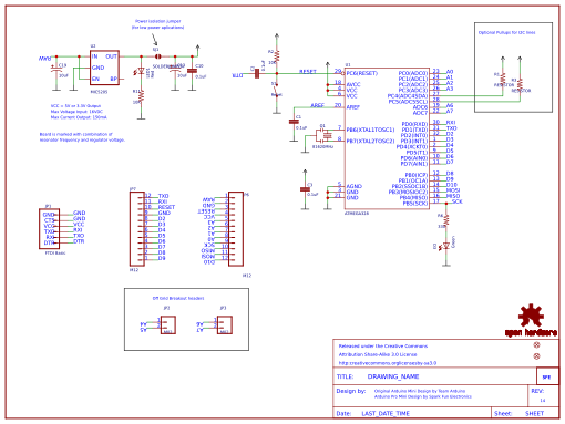 Arduino pro mini schematic Resources - EasyEDA