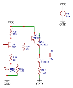 Jfet pre amp block Resources - EasyEDA