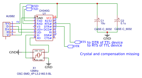 USB to SERIAL Resources - EasyEDA
