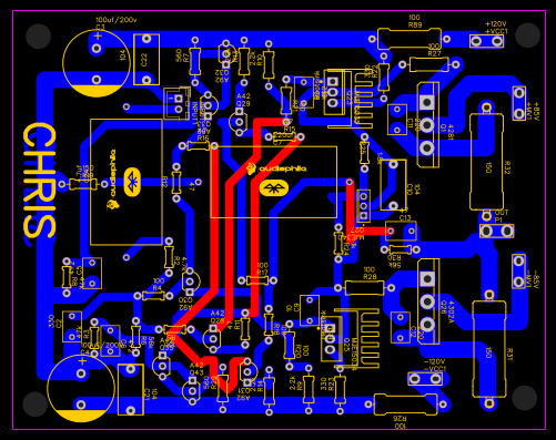 PCB_amp driver chrisU Resources - EasyEDA