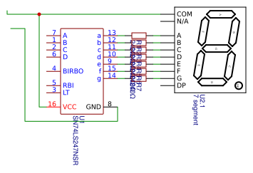 7 segment display Resources - EasyEDA