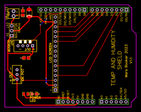 PCB_Arduino Temp and Humidity Shield Oscar Resources - EasyEDA