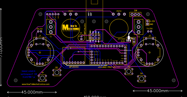 Arduino based RC Transmitter Resources - EasyEDA