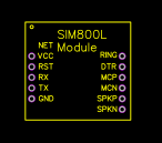 SIM800L MODULE Resources - EasyEDA