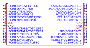 ATMEGA8-16PU (lib) Resources - EasyEDA