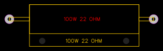 RESISTOR POWER 100 WATT 22 OHM Resources - EasyEDA