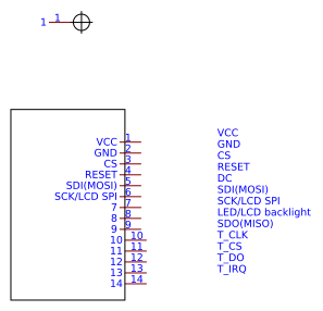 3.5 inch SPI serial LCD module Resources - EasyEDA