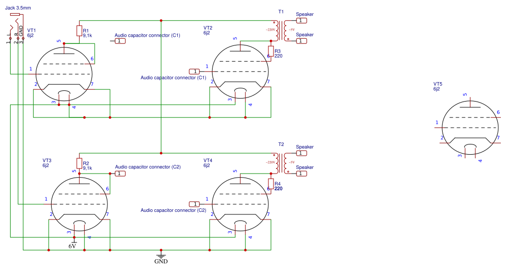 tube amp Resources - EasyEDA