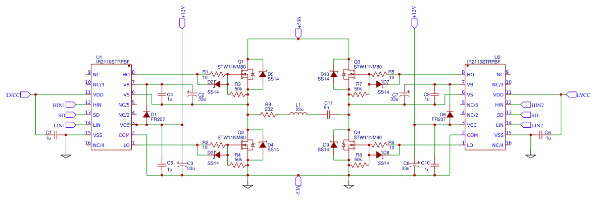 full bridge ir2110 smd Resources - EasyEDA