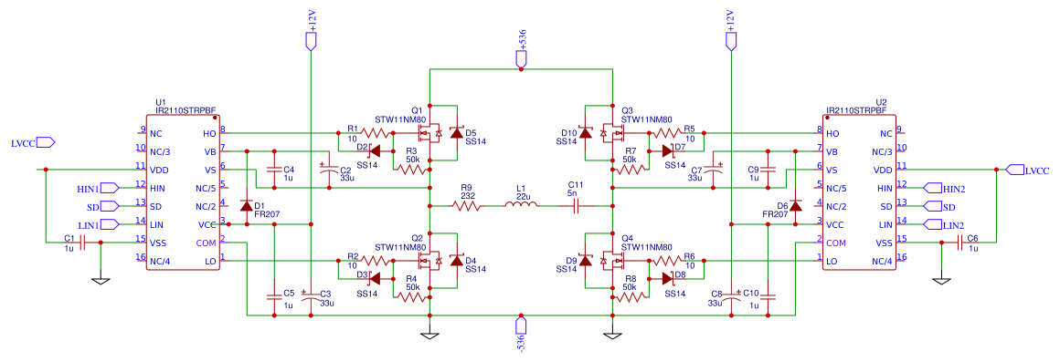 H-Bridge ir2110 Resources - EasyEDA