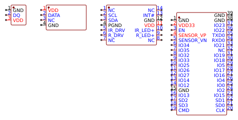 IoT Based PHMS Using ESP32 Webserver Resources - EasyEDA