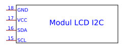 LCD 1602 I2C Resources - EasyEDA