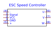 ESC Speed Controller for Brushless Motors Resources - EasyEDA