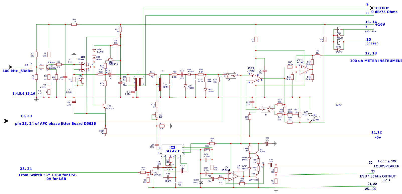 100kHz Final Amplifier Resources - EasyEDA