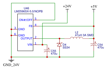 Lm2596 Module Symbol LM2596_5V Resources - EasyEDA