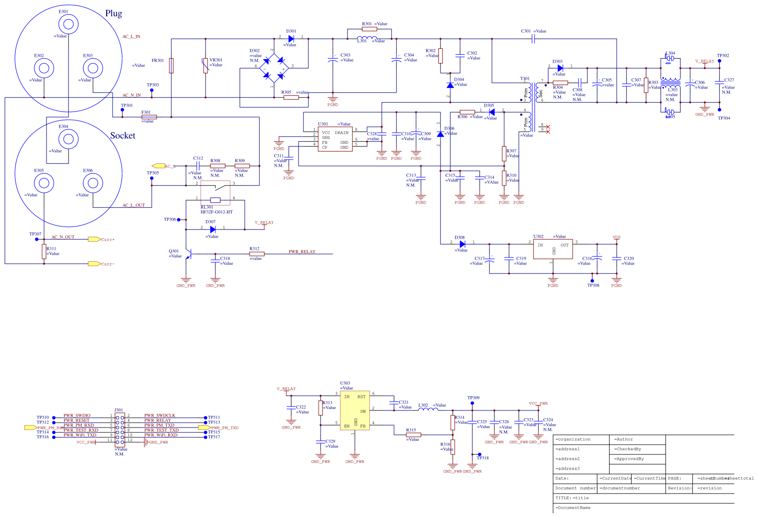 SmartPlug_Power_Rev1 Resources - EasyEDA
