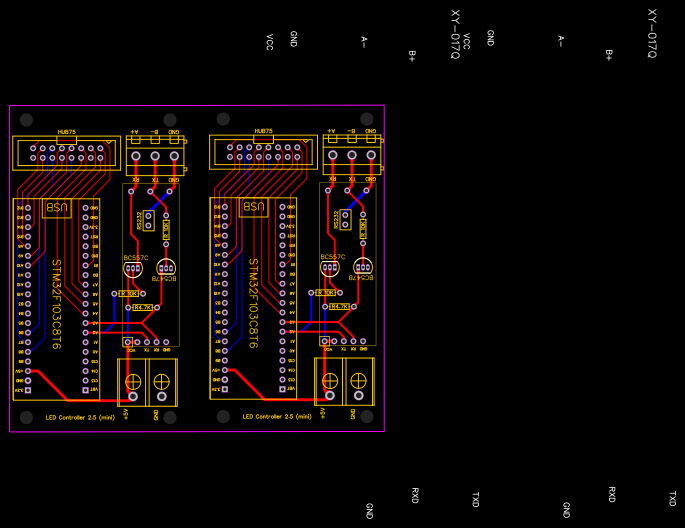 Two Led P10 Mini Resources - EasyEDA