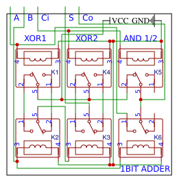 1BIT ADDER Resources - EasyEDA