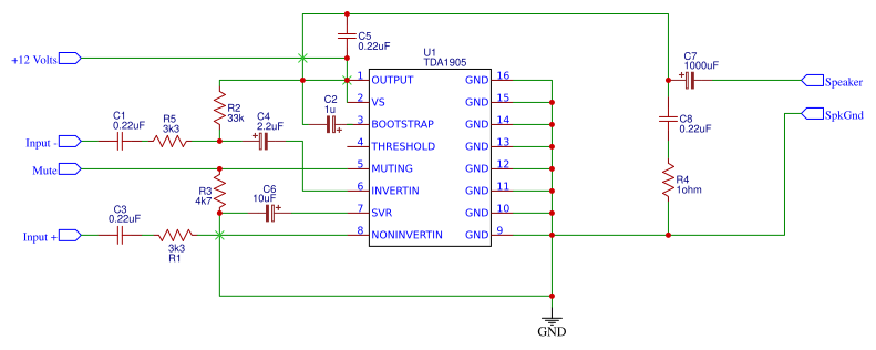 TDA1905 Resources - EasyEDA