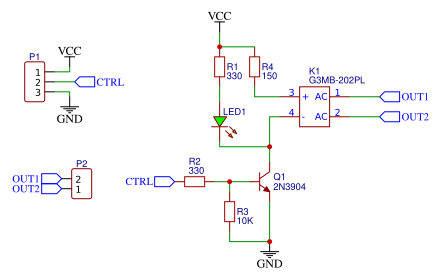 SSR Relay Board Resources - EasyEDA