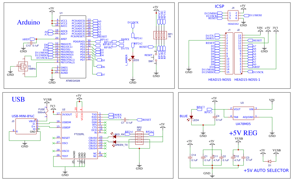 arduino nano esquematico FT232 Resources - EasyEDA