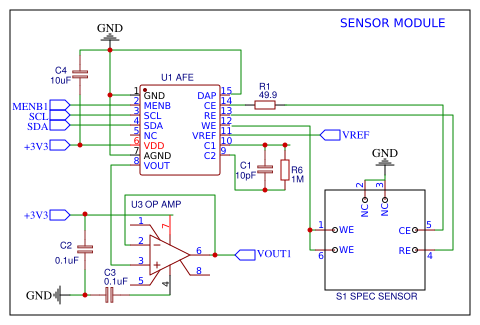 SPEC Sensor Module Resources - EasyEDA