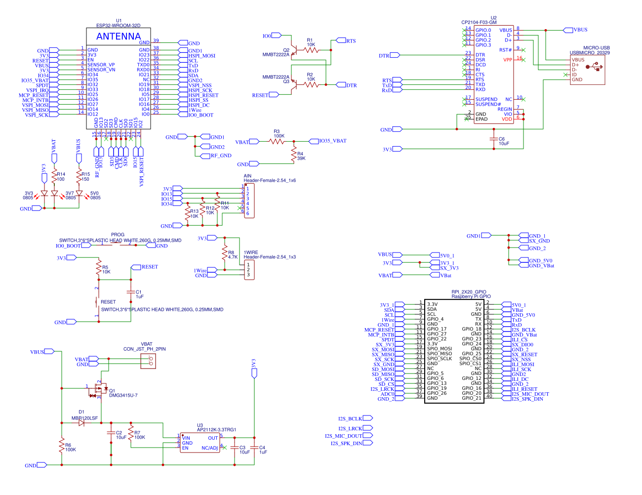 ESP32_MCU Resources - EasyEDA