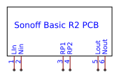 Sonoff Basic R2 PCB Resources - EasyEDA