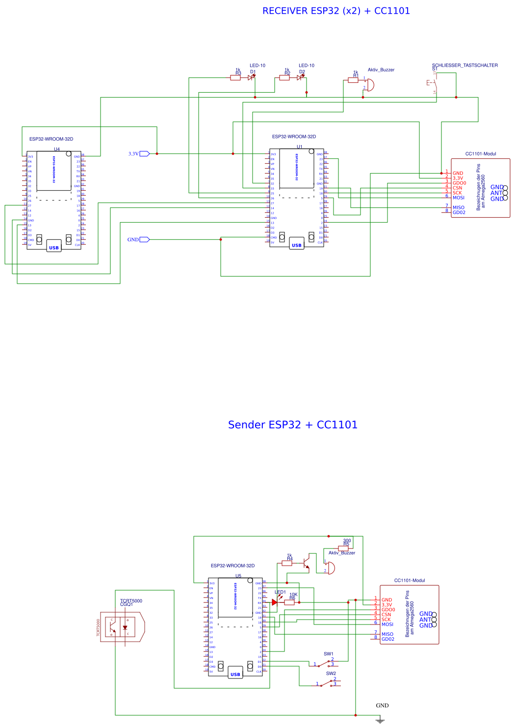 Receiver ESP32+CC1101 Resources - EasyEDA