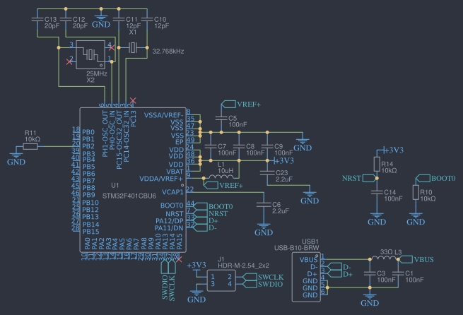 STM32F401 Resources - EasyEDA