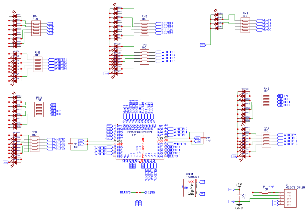 LED CONTROLLER TEST Resources - EasyEDA