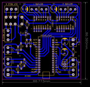 Arduino Nano LCD RELE ver2 Resources - EasyEDA