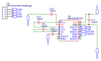 Smart Card GoldFinger and RS232 Chip Resources - EasyEDA