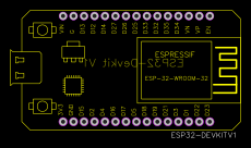 ESP32 - DEVKIT V1 Resources - EasyEDA