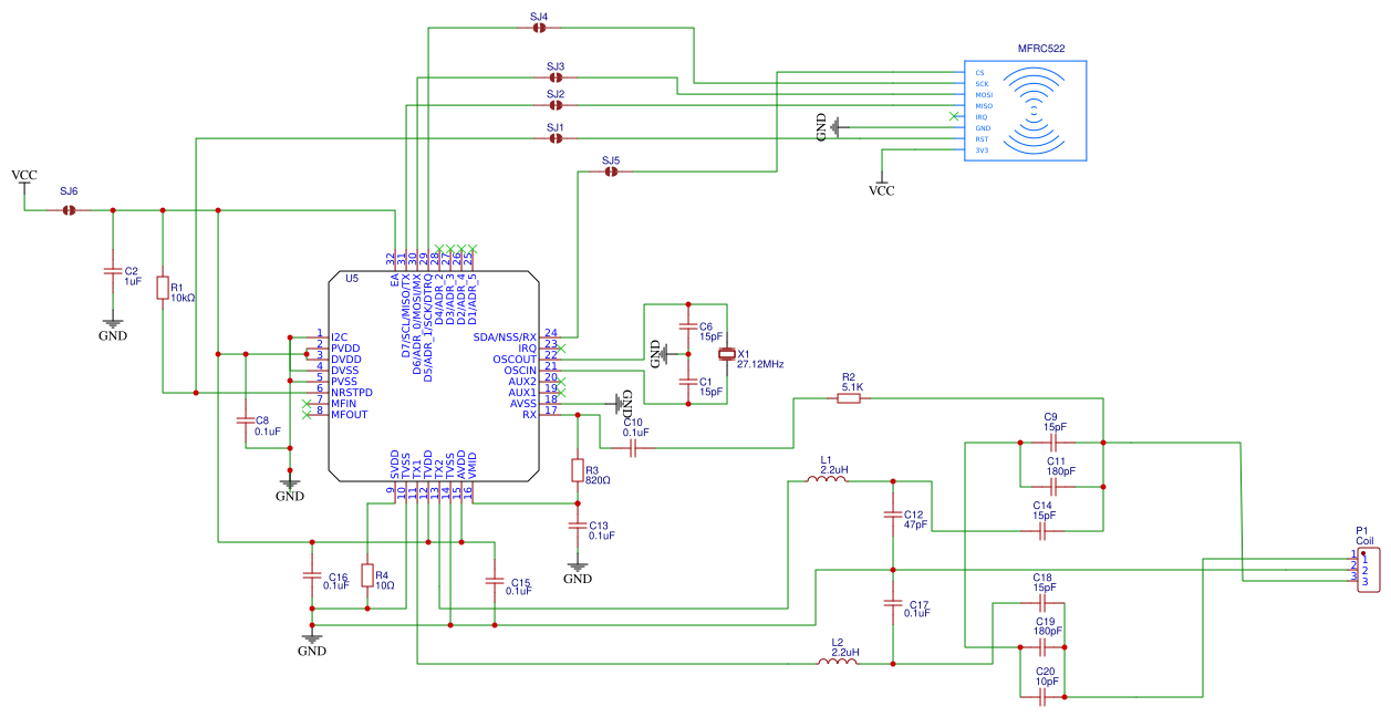 Nfc Module Cad nfc Resources - EasyEDA