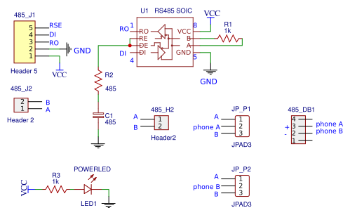 UART - RS485 5V (Waveshare ) Resources - EasyEDA