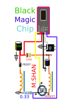 Black Majic Chip Schematic Resources - EasyEDA
