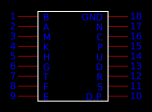 LTP-587G 16-Segment Display Resources - EasyEDA