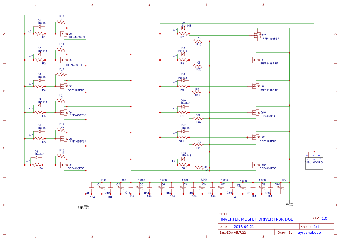 IRFP4468 H-BRIDGE Resources - EasyEDA