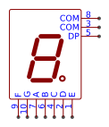 kw1-521c0a common cathode 7 segment display Resources - EasyEDA