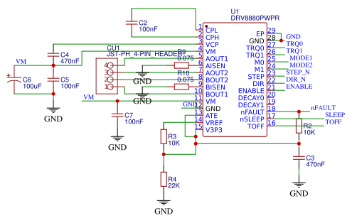 DRV8880 Resources - EasyEDA