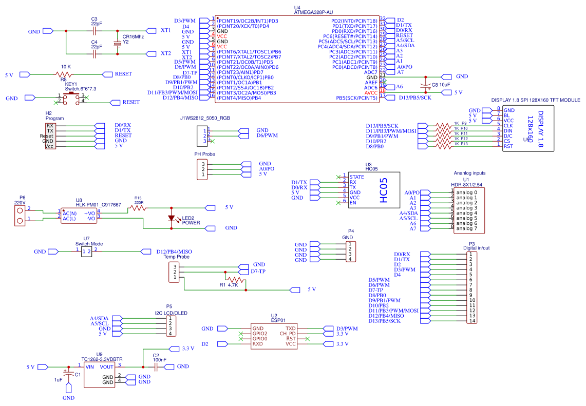 PCB_Arduino PH Resources - EasyEDA