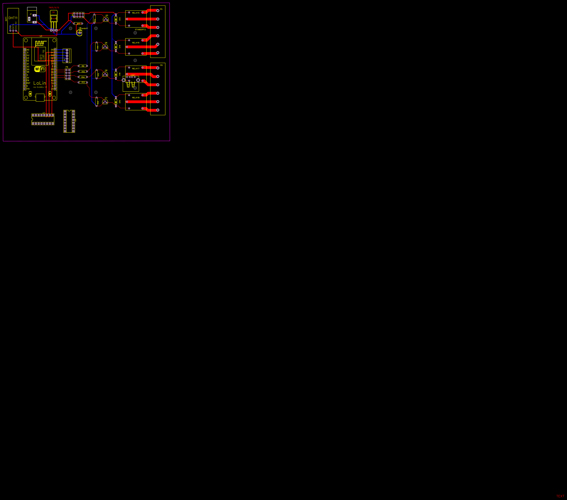 3IDEA_4CHANNEL RELAY CONTROL WITH NODEMCU Resources - EasyEDA