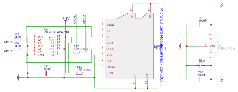 Micro SD Card Module Resources - EasyEDA