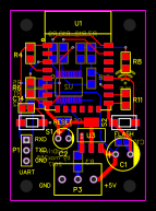 Wireless LedDriver ws2812b PCB Resources - EasyEDA