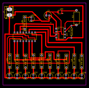 PCB_led chaser Resources - EasyEDA