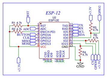 ESP12 module Resources - EasyEDA