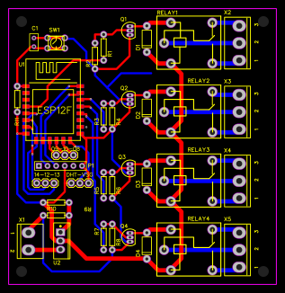 ESP12F 4RELAY Resources - EasyEDA